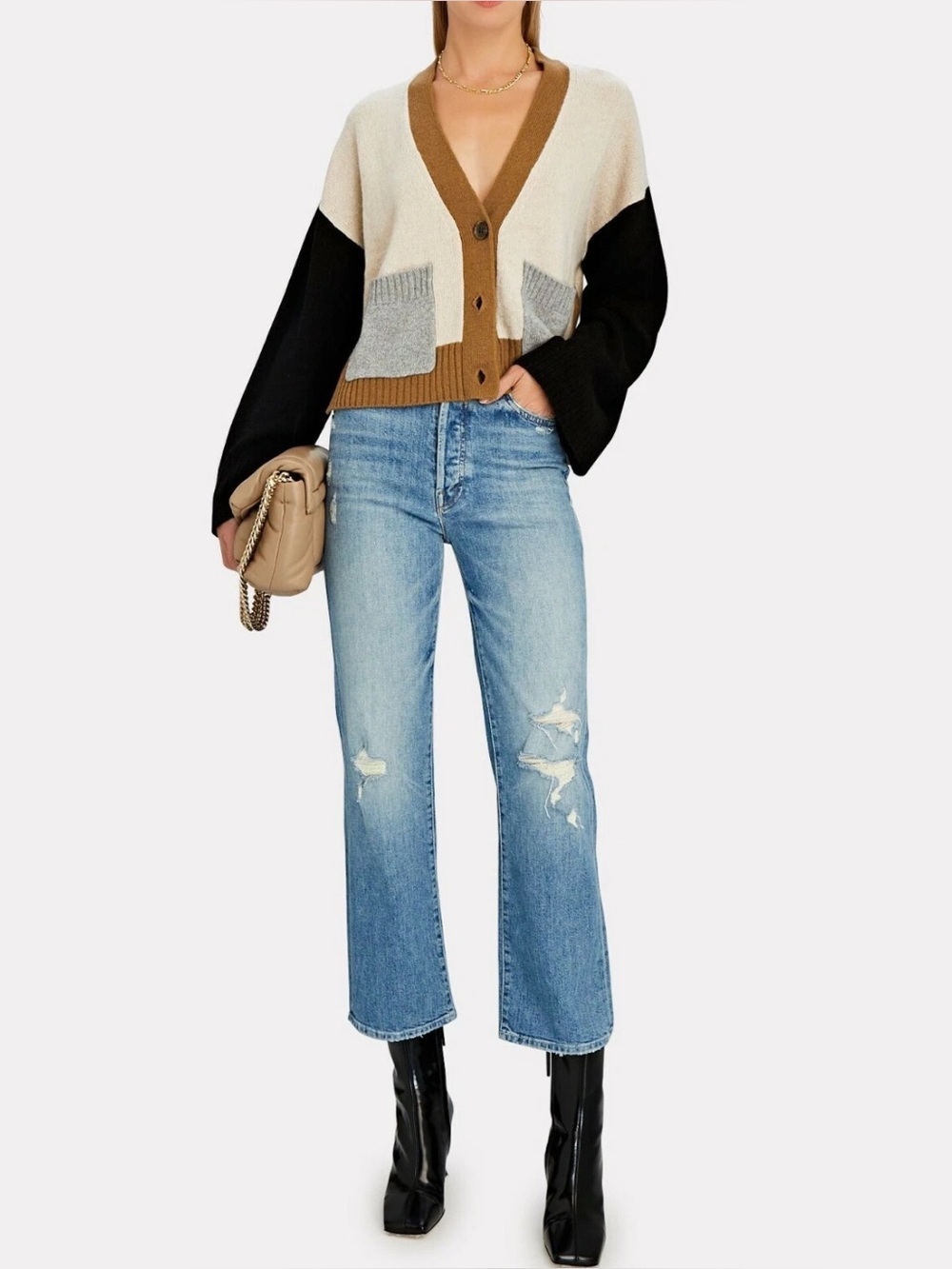Mother Denim The Rambler Ankle Holy Melancholy Size 26 278